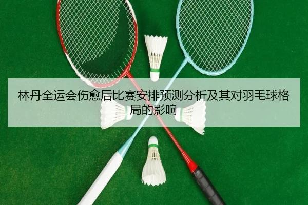 林丹全运会伤愈后比赛安排预测分析及其对羽毛球格局的影响